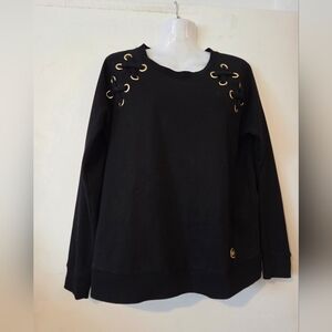 Michael Kors Sweatshirt with Grommet Detail